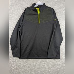 Nike Dri-Fit Golf 1/4 Zip Pullover Black Men’s Size 2XL